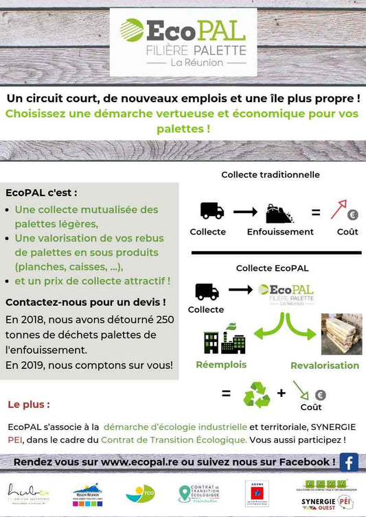 EcoPAL se lance dans la collecte mutualisée de palettes en bois