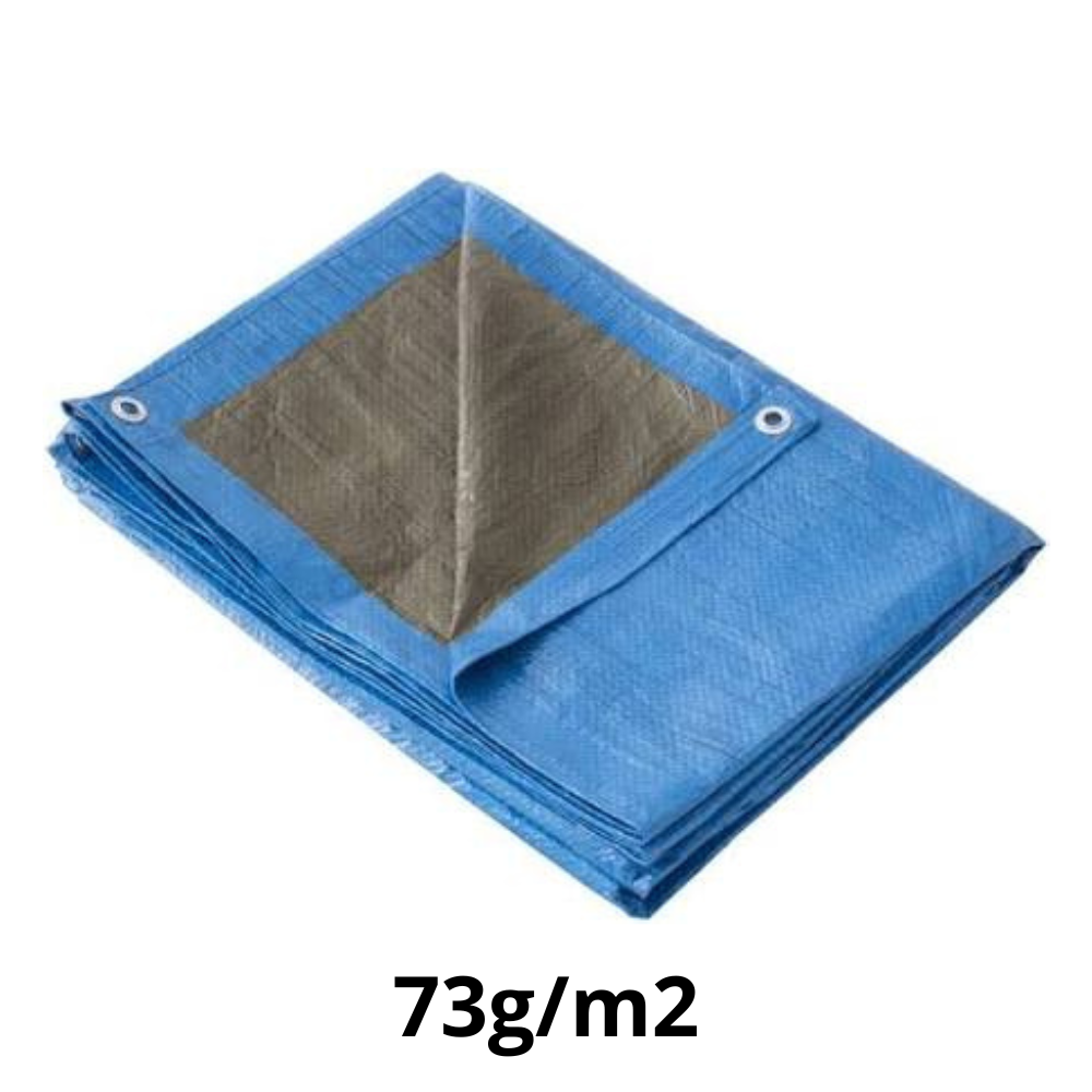 Bâche Standard 06x10 Bleu Royal 73g/m²