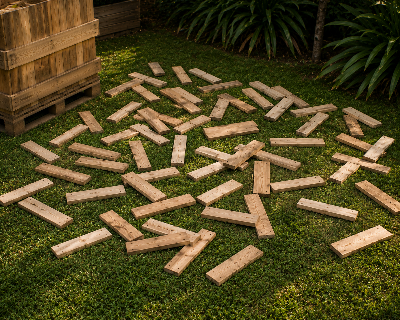Lot de 40 planches 80 cm à l'unité
