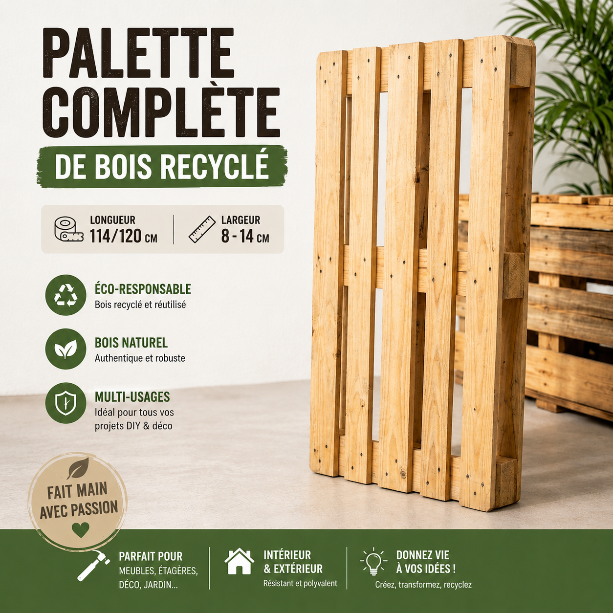 Palette en bois