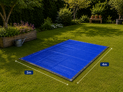 Bâche 03x04 Bleu 120g/m²