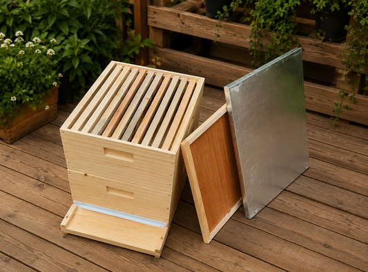 Ruche bourbon bois de pin