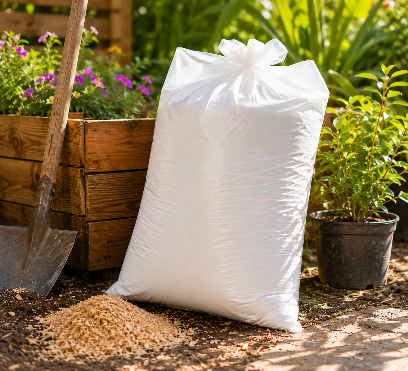 Sac de sciure de bois - 40 litres