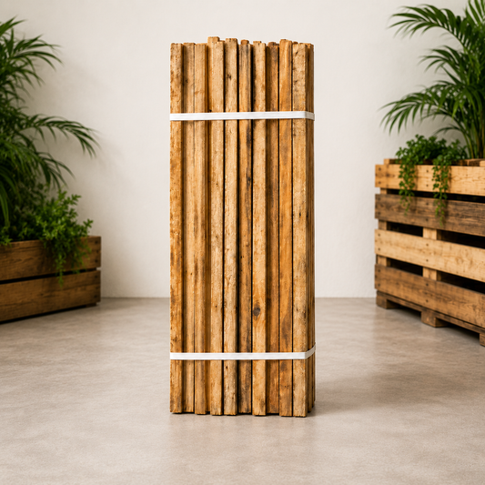 Lot de 60 planches de palettes - 114/120cm