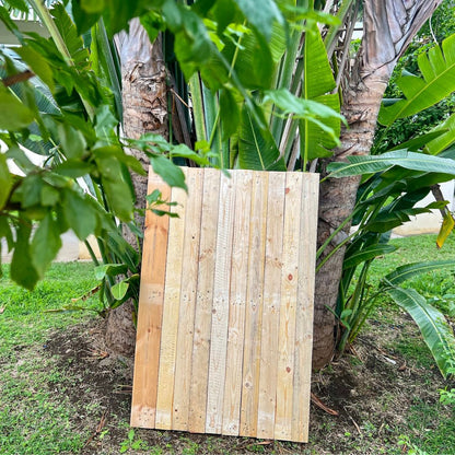 Panneau décoratif reconstitué