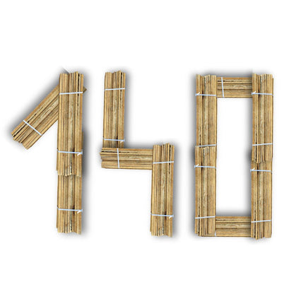 Lot de 140 planches de palettes - 114/120cm